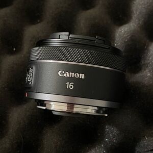 Canon 16mm Lens in Black Finish